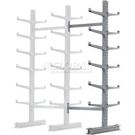 Double Sided Cantilever Rack Add-On, 2" Lip, 72"Wx78"Dx120"H