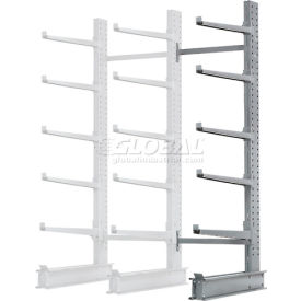 Single Sided Cantilever Rack Add-On, 2" Lip, 72"Wx52"Dx120"H