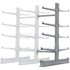 Double Sided Cantilever Rack Add-On, 2" Lip, 48"Wx59"Dx96"H
