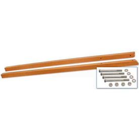 United Visual Products Posts and Hardware for Outdoor Message Center - Cedar