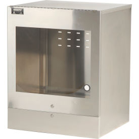 Stainless Steel Countertop Computer Cabinet