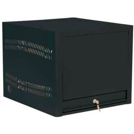 Laptop Depot Storage and Charging Cabinet, 8-Device Capacity, Black