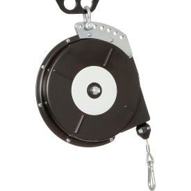 Constant Pull Tool Balancer, 8-3/4"W x 3-1/3"D, 10 Lb Capacity, Black