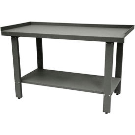 Automotive Steel Workbench, 59"W x 27-1/2"D, Gray