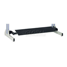 Steel Footrest, 60"W, Black