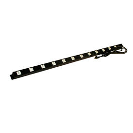 Pro-Line Steel Power Strip with 8 Outlets, 48" Width
