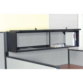60" Overhead Cabinet In Black