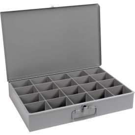 Steel Scoop Compartment Box 111-95 - 20 Compartments 18 x 12 x 3