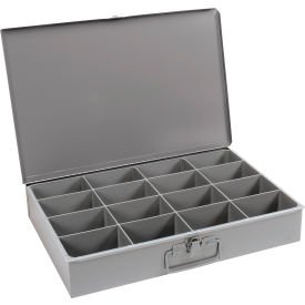 Steel Scoop Compartment Box 113-95 - 16 Compartments 18 x 12 x 3