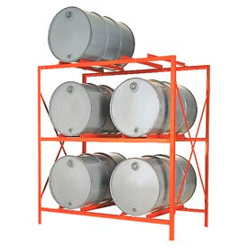 Drum Storage Rack - 6 Drum Storage