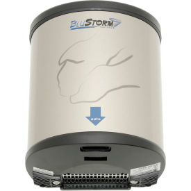 Automatic Hand Dryer, Black/Gray Steel, 120V