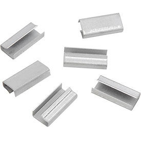 Strapping Thread On Polyester & Polypropylene Strapping Seals, 1/2" Strap Width, Pack of 1000