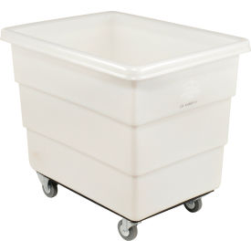 Medium Duty Plastic Box Truck, 10 Bushel, White