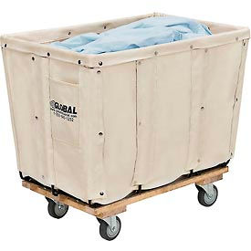 Canvas Basket Truck, 8 Bushel Capacity, Assembled