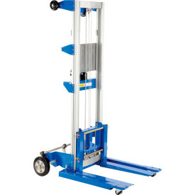 Lightweight Hand Operated Lift Truck A-LIFT-S-HP 400 Lb. Straddle Legs