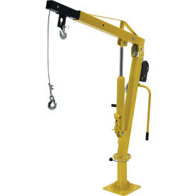 Winch Operated Pickup, Trailer & Truck Jib Crane, 1000 Lb Capacity