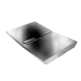 Hinged Lid for 1 Cu. Yd. Stainless Steel Self-Dumping Hopper