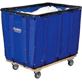 Basket Bulk Truck, Vinyl, 16 Bushel Capacity, Blue