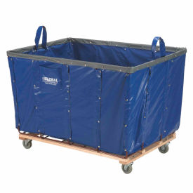 Basket Bulk Truck, Vinyl, 24 Bushel Capacity, Blue