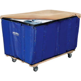 Replacement Liner For 20 Bushel Vinyl Basket Bulk Truck, Blue