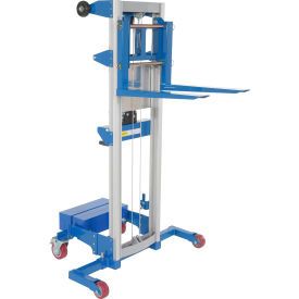 Hand Operated Counterbalanced Lift Truck 400 Lb. Straddle Legs