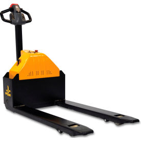 Electric Pallet Jack, 3000 lb Capacity, 27"W x 45"L Forks