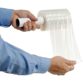 Stretch Wrap Film With Extended Core Handle 5" x 1000' x 80 Gauge Clear