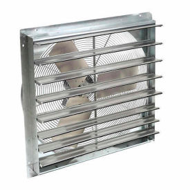16" Exhaust Fan Shutter Mounted 1/8HP 2100CFM