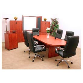 Conference Table - Racetrack 120 x 47 - Cherry - Legacy Series
