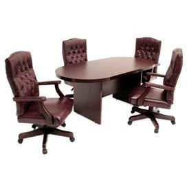 Regency Conference Table - Racetrack 120"L x 47"W x 29"H - Mahogany - Legacy Series
