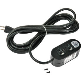 Power Strip with 4 Outlets & 15' Cord