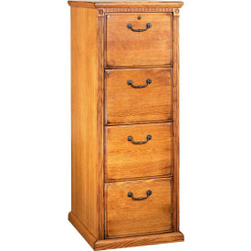 Huntington Oxford 4-Drawer File Cabinet - Wheat