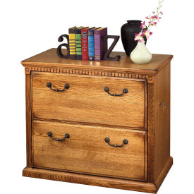 2-Drawer Lateral File Cabinet - Wheat