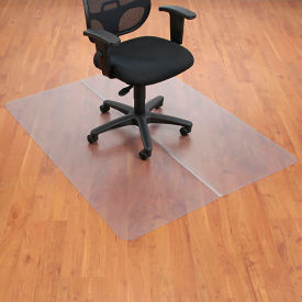 Office Chair Mat for Hard Floor - 46"W x 60"L - Straight Edge