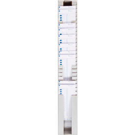 25 Capacity Adjustable Time Card Rack