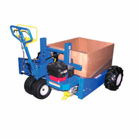 All Terrain Gas Power Lift & Drive Pallet Jack, 4000 lb. Cap., 79"W x 48"L Forks