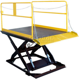 Truck Scissor Dock Lift - 96"L x 72"W - 5000 Lb. Capacity