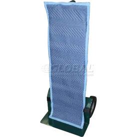 Padded Blue Quilted Fabric Hand Truck Cover