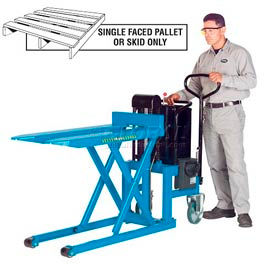 Battery Powered Skid Truck, 1100 lb. Capacity, 20-1/2"W x 42-1/2"L Forks