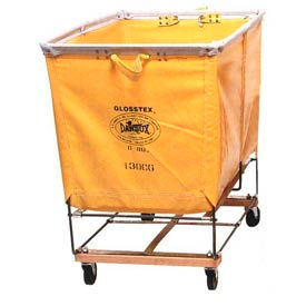 Yellow Glosstex Elevated Basket Bulk Truck 4 Bushel Capacity