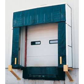 Rigid Dock Door Shelter 10'W x 10'H with 30" Projection