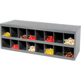 Steel Storage Parts Bin Cabinet - 16 Compartments