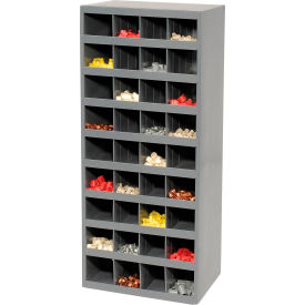 Durham Steel Storage Parts Bin Cabinet 358-95 - 36 Compartments