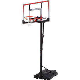 Portable Basketball System with 50" Shatter Proof Backboard