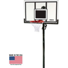 In-Ground Basketball System with 54" Steel-Framed Backboard