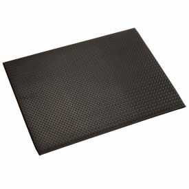 Diamond Deluxe Soft Foot Mat 1/2" Thick 4' x Up to 60' Black