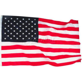 5' x 8' Cotton US Flag with Sewn Stripes & Embroidered Stars