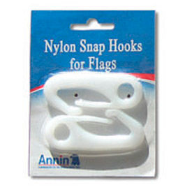 Nylon Snap Hooks for Flags, 2 pack
