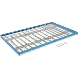 Gravity Flow Level (96"W x 48"D) or (96"W x 42"D) for Tear Drop Pallet Rack