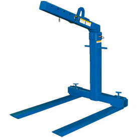 Overhead Load Lifter Adjustable Forks 4000 Lb.